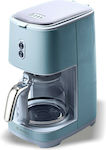 Morris Filterkaffeemaschine 900W Light Blue