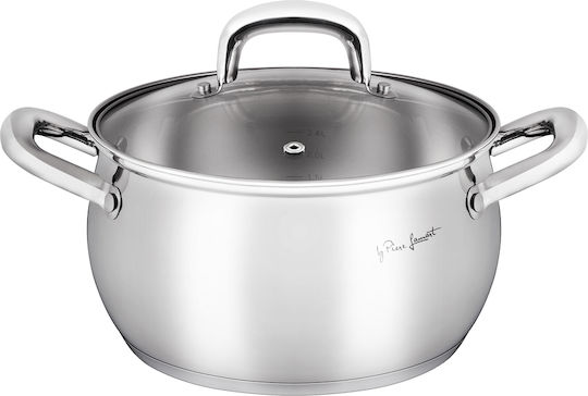Lamart Deep Stainless Steel Pot 2.4L / 18cm