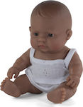 Miniland Baby-Puppe Baby Doll Hispanic Girl 21 cm.