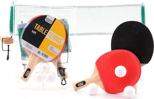 Играчка Ping Pong Вътрешна игра с 3 топки и 1 мрежа