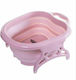 Folding Basin Foot Bath Pink