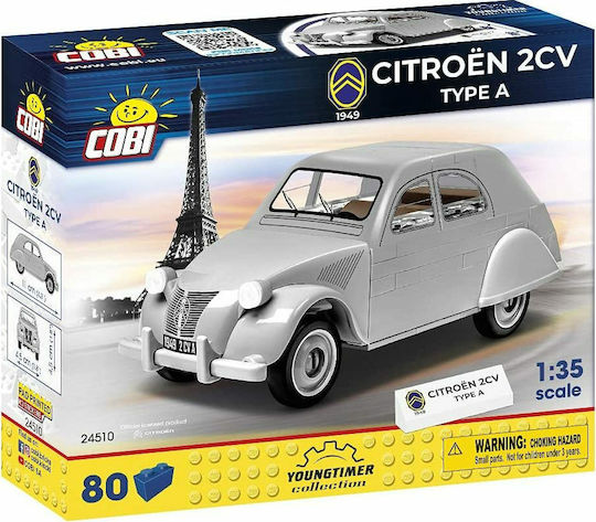 Cobi Τουβλάκια Citroen 2CV Type A 1949 για 6+ Ετών 80τμχ
