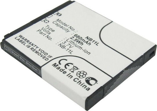 MultiEnergy Μπαταρία Φωτογραφικής Μηχανής NB-11L 680mAh Συμβατή με Canon