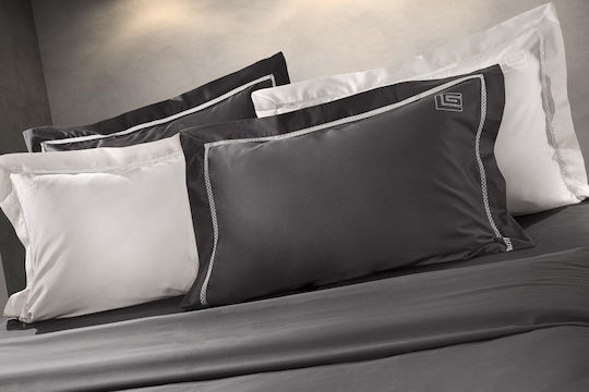 Guy Laroche Sheet Sets King Size 270x280cm. Blend Anthracite 4pcs