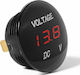 Car Voltmeter Digital Instrument Led