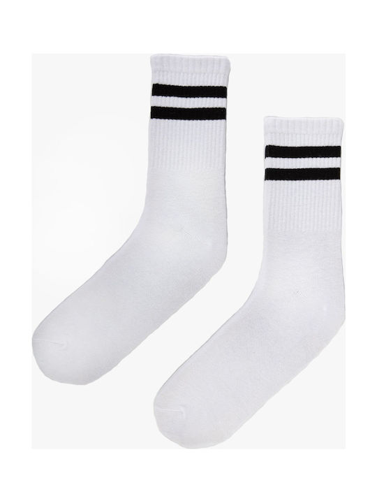 Basehit Women's Plain Socks White