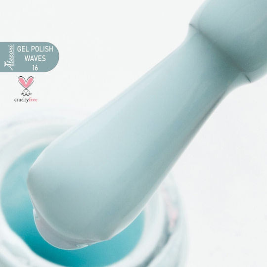 Alezori Classic Halb-permanenter Nagellack 3829 Light Blue 15ml 1Stück
