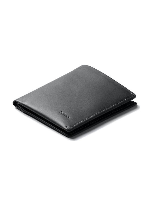 Bellroy Note Sleeve 301 Δερμάτινο Ανδρικό Πορτοφόλι με RFID Μαύρο