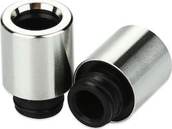 Eleaf Melo 3 Nano Drip Tip Mouthpiece in Silver color Eleaf Melo 3 Nano Drip Tip Mouthpiece in Silver color