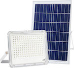 Solar LED Floodlight 60W Cold White 6000K with Remote Control