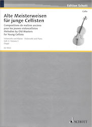 Schott Melodies By Old Masters for Young Cellists Παρτιτούρα για Πιάνο / Τσέλο Vol.2