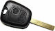 Car Key Shell with Blade with 2 Buttons for Toyota