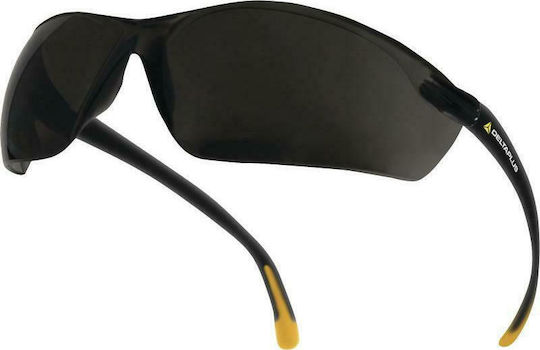 Delta Plus Meia Safety Glasses with Black Tint Lenses MEIAFU