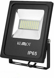 Waterproof LED Floodlight 30W Cold White 6400K IP65