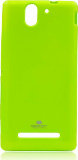 Mercury Jelly Back Cover Σιλικόνης Lime (Realme C3)