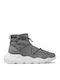 Shoes Suede Women's Ankle Boots Gray