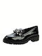 S Γυναικεία Loafers σε Μαύρο Χρώμα