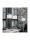 Trio Lighting Korba Ρυθμιζόμενο Κρεμαστό Φωτιστικό Μπεζ Ράγα με Ντουί E27 105x40x150εκ.