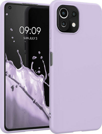 KWmobile Back Cover Σιλικόνης Lavender (Xiaomi Mi 11 Lite / 11 Lite 5G / 11 Lite 5G NE)