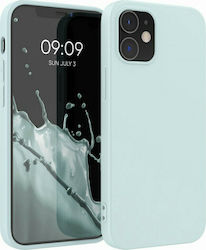 KWmobile Umschlag Rückseite Silikon Frosty Mint...