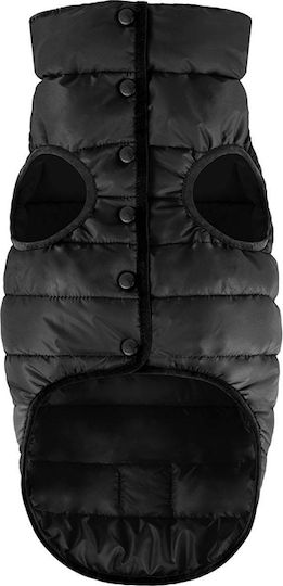 WauDog AiryVest One Μπουφάν Σκύλου Αδιάβροχο Μαύρο με Μήκος Ράχης 40 εκ.