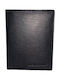 Diplomat Men's Leather Card Wallet with RFID Black