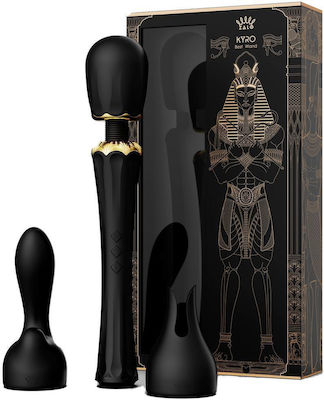 Zalo Kyro Best Wand Vibrator Massage Obsidian Black