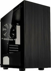 Kolink Stronghold M Gaming Mini Tower Computer Case with Window Panel Black