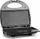 Andowl Sandwich Maker for for 2 Sandwiches Sandwiches 750W Black