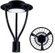 Spot Light Outdoor Floor Lamp LED Road 50W with Warm White Light IP65 Black