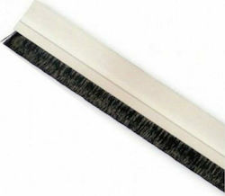 Draft Stopper Brush Door with Brush in White Color 1m