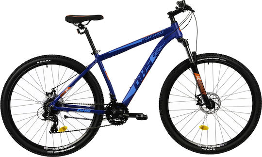 2927 29" Hydraulisch Blau Mountainbike mit 24 Gängen und Hydraulische Scheibenbremsen