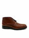 Softies Men's Leather Boots Tabac Brown