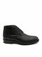 Leather Anatomical Men's Boots Black
