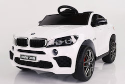 BMW X6M Kids Electric Car One-Seater with Remote Control Licensed 12 Volt White