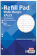 Smart Paper Smartpaper Ανταλλακτικές Κόλλες B5 50 Φύλλων Εκθέσεων Μωβ