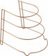 Metaltex Canyon Kitchen Organizer Racks Metallic in Rose Gold Colour 23x27x23cm
