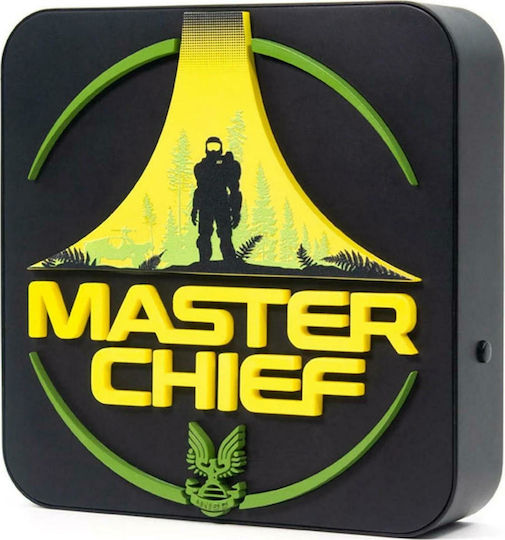 Numskull Kids Decorative Lamp Master Chief Mounted 3D Black 5.5εκ.