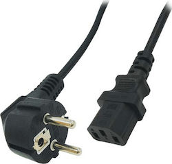 Muzik Schuko - IEC C13 Cable 1.5m Μαύρο SP-PC-EU01