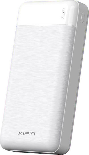 Xipin PX305 Power Bank 30000mAh mit 2 USB-A Anschlüssen Weiß