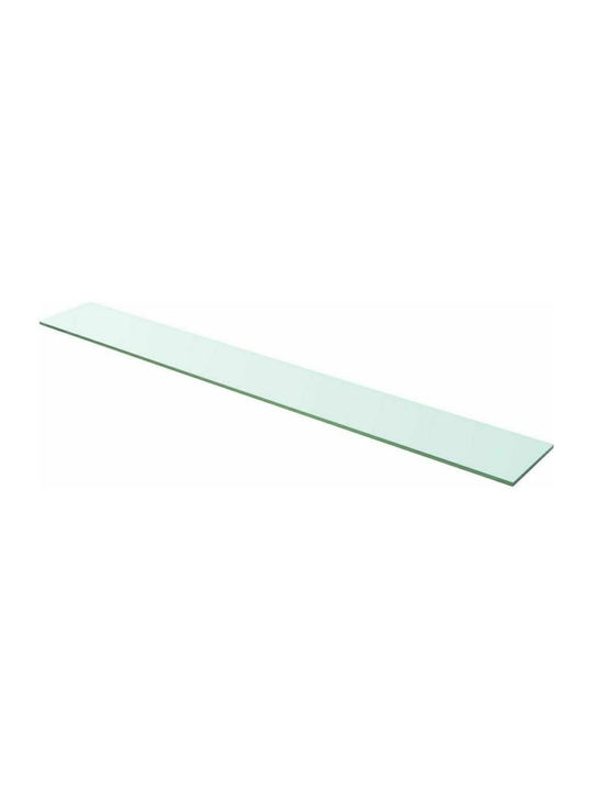 Shelf Wall Transparent 110x15x0.8cm