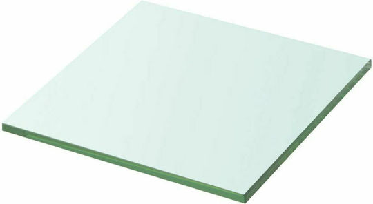 Wall Shelf 20x20x0.8cm Transparent