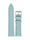 Tzevelion ART521 Leather Strap Light Blue 28mm