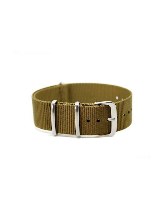 Strap NATO olive oil cloth 20mm