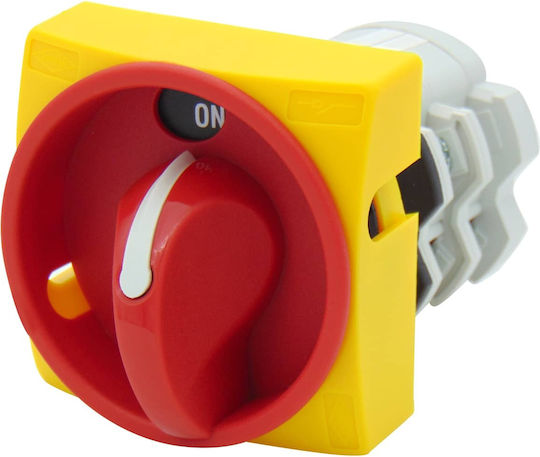 On-Off switch Rotary Red 1pcs