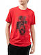 Αθλητικό T-shirt Κόκκινο