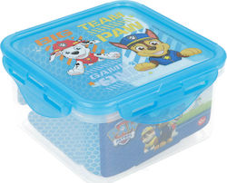 Stor Paw Patrol Kids Lunch Plastic Box Light Blue