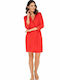 Babell Summer Women's Robe Red