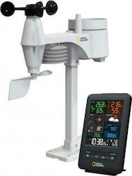 National Geographic Wireless Stație meteorologică Digital De masă Negru