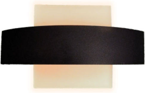 Leggenda Lamp Wall LED Black 25x24cm Leggenda Lamp Wall LED Black 25x24cm